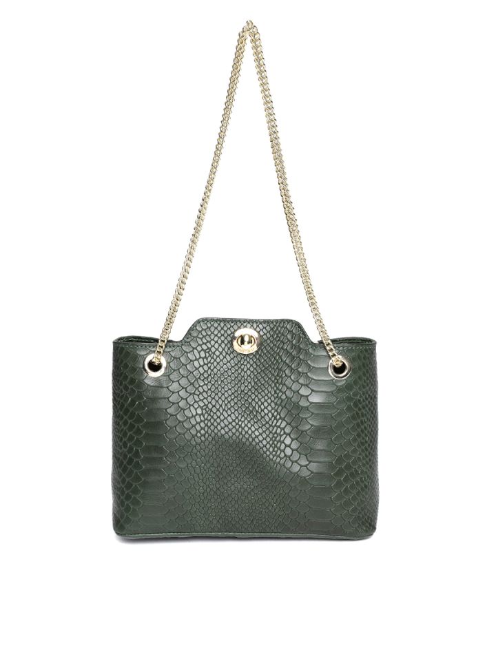 Hidesign store green handbag
