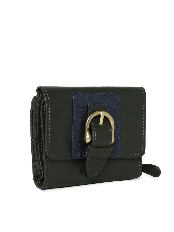 Hidesign shop green wallet