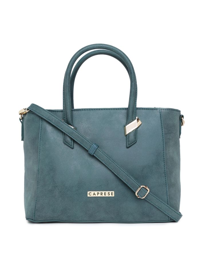 Caprese blue solid 2025 shoulder bag