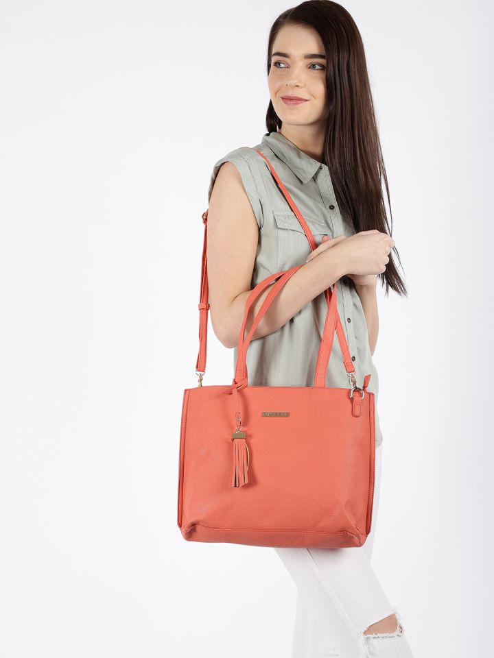 Caprese pink solid shoulder bag deals