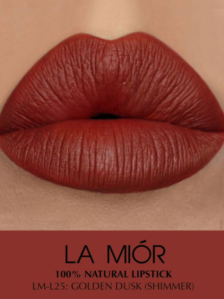 Buy La Mior Women Red Natural Creme Lipstick Golden Dusk 4 Gm Lipstick For Women 7787577 Myntra