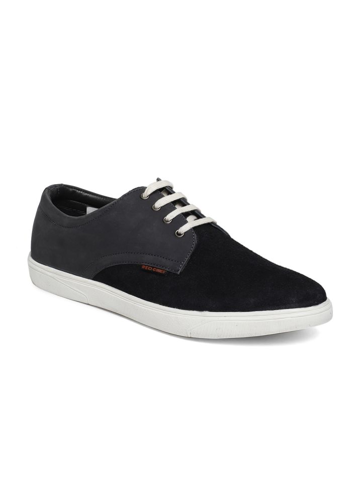 Buy Red Chief Men Navy Blue Suede Sneakers Casual Shoes for Men