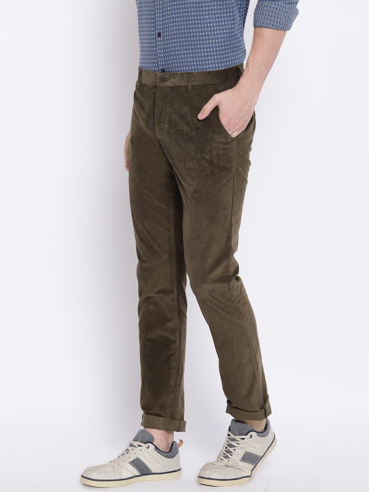 Buy Blackberrys Brown Regular Fit Trousers for Men Online  Tata CLiQ