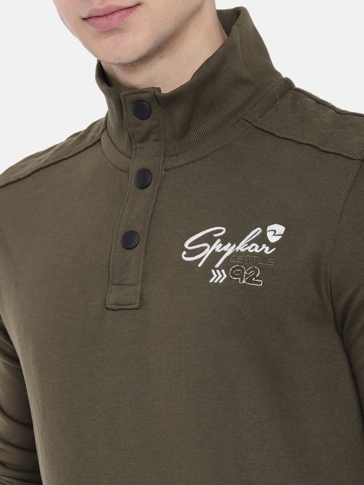 Spykar hooded on sale sweatshirt