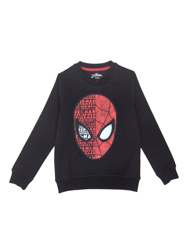 Kids outlet spiderman sweatshirt