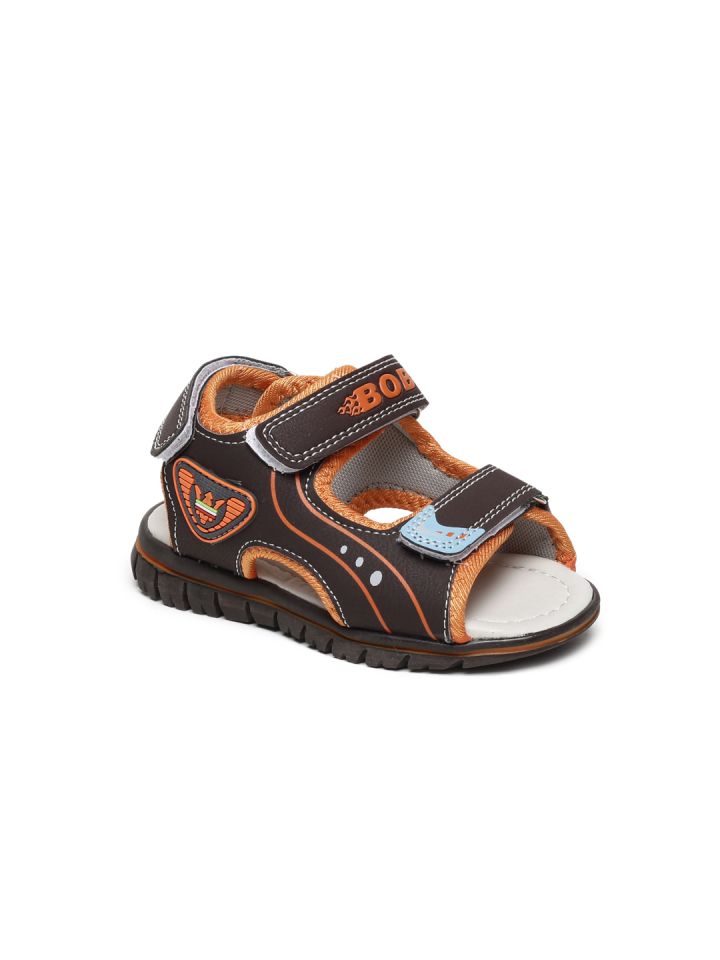 boys orange sandals