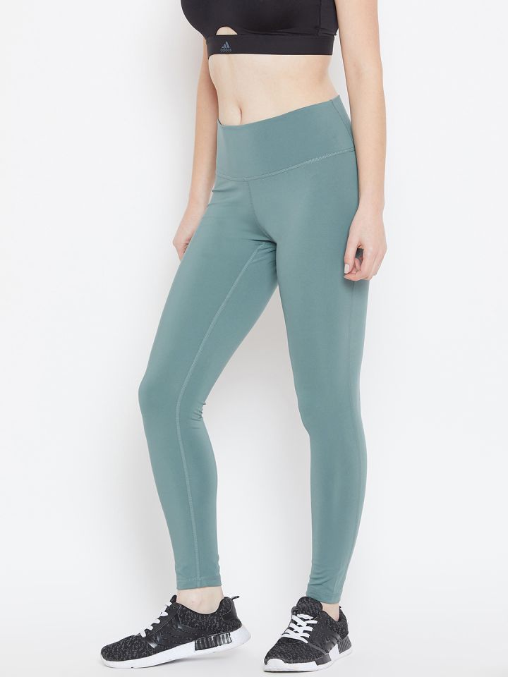 mint green adidas leggings