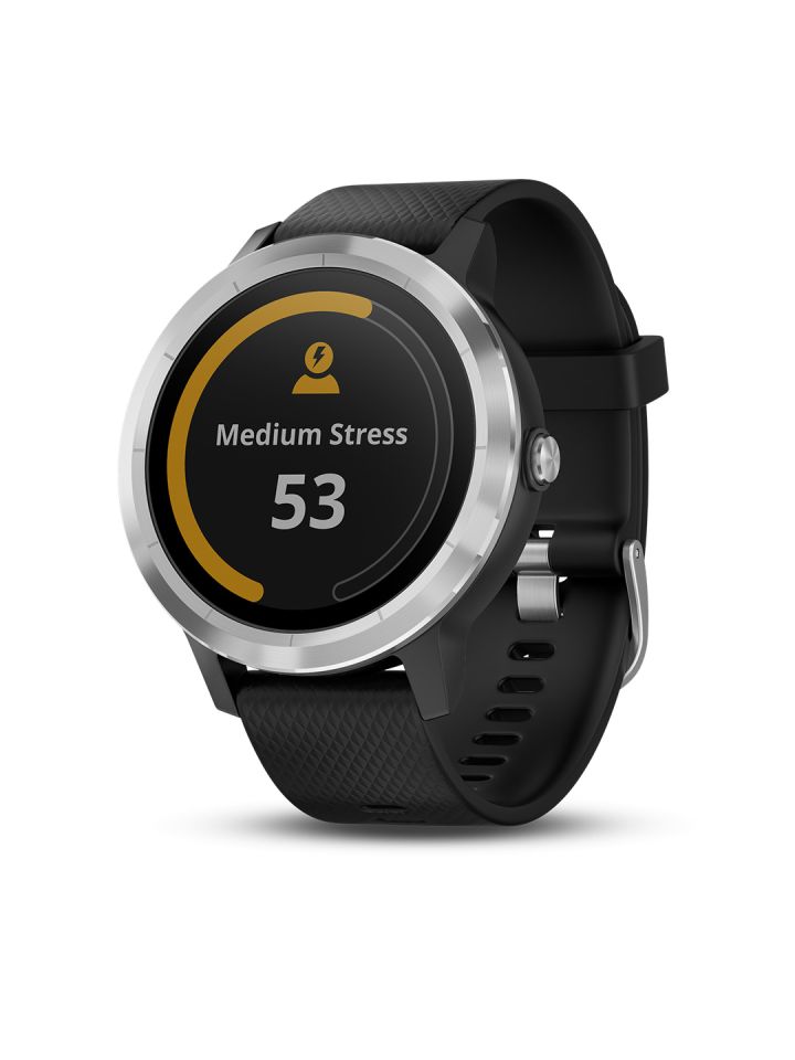Garmin vivoactive 3 black stainless best sale steel