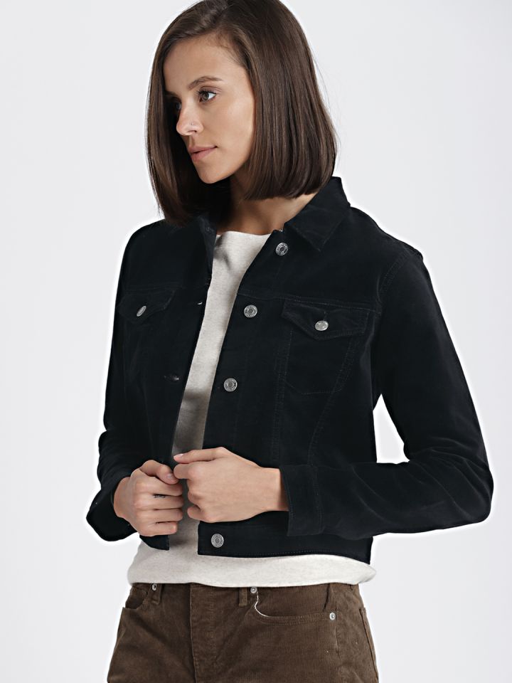 gap velvet jacket