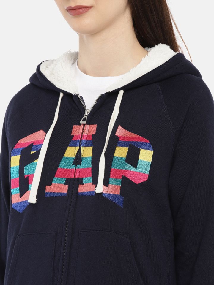 gap womens sherpa lined hoodie