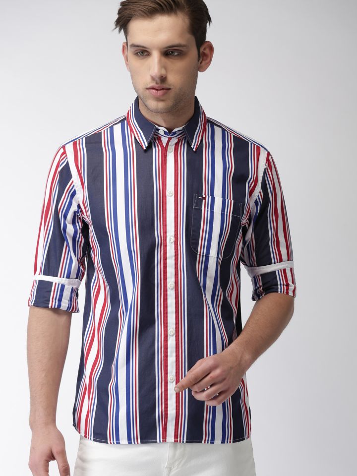 Tommy hilfiger shirts myntra on sale