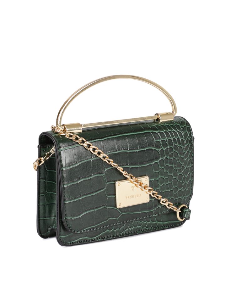 Van heusen green bag best sale