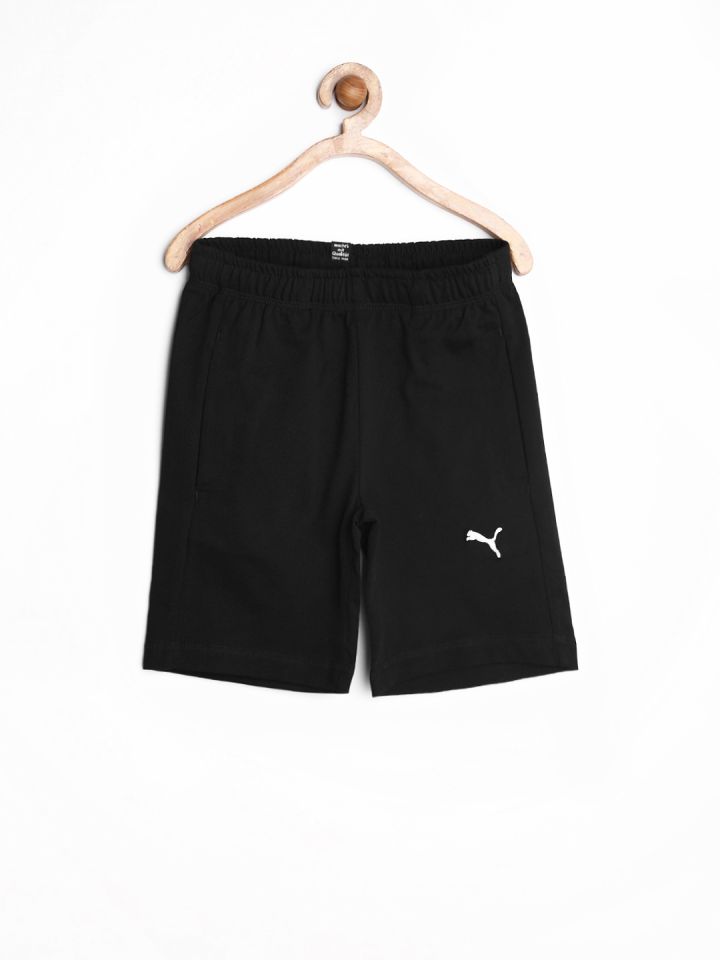 Buy Puma Boys Black ESS Jersey Shorts Shorts for Boys 786599
