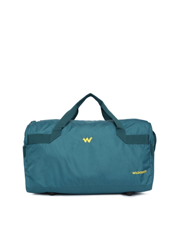 Buy Wildcraft Unisex Teal Blue Tour Medium Duffel Bag Duffel Bag