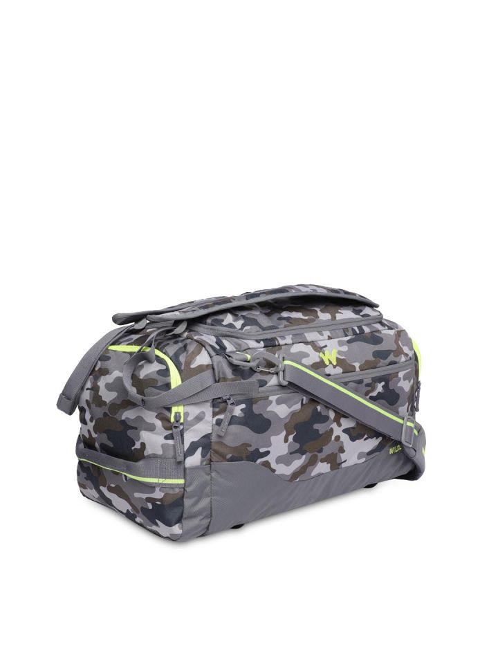 Buy Wildcraft Unisex Grey Black Venturer Camouflage Printed