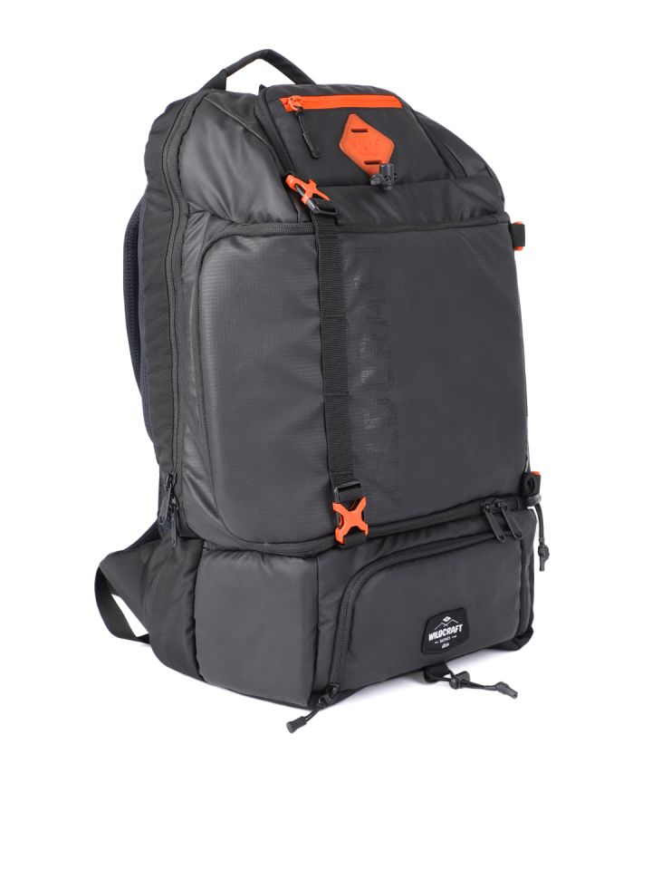 Buy Wildcraft Unisex Black Solid Backpack Backpacks for Unisex