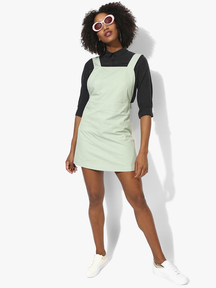 Myntra discount pinafore dress