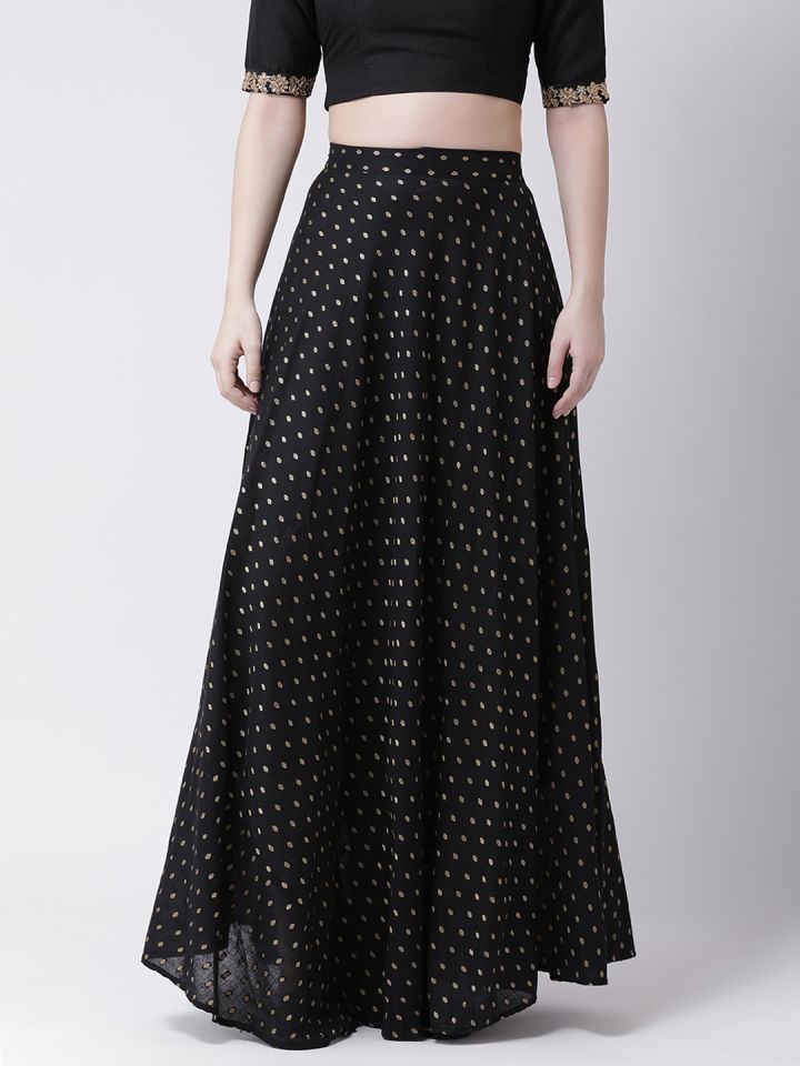 Long Skirt Long Skirt for Women Maxi Skirt Black Long Skirt Long