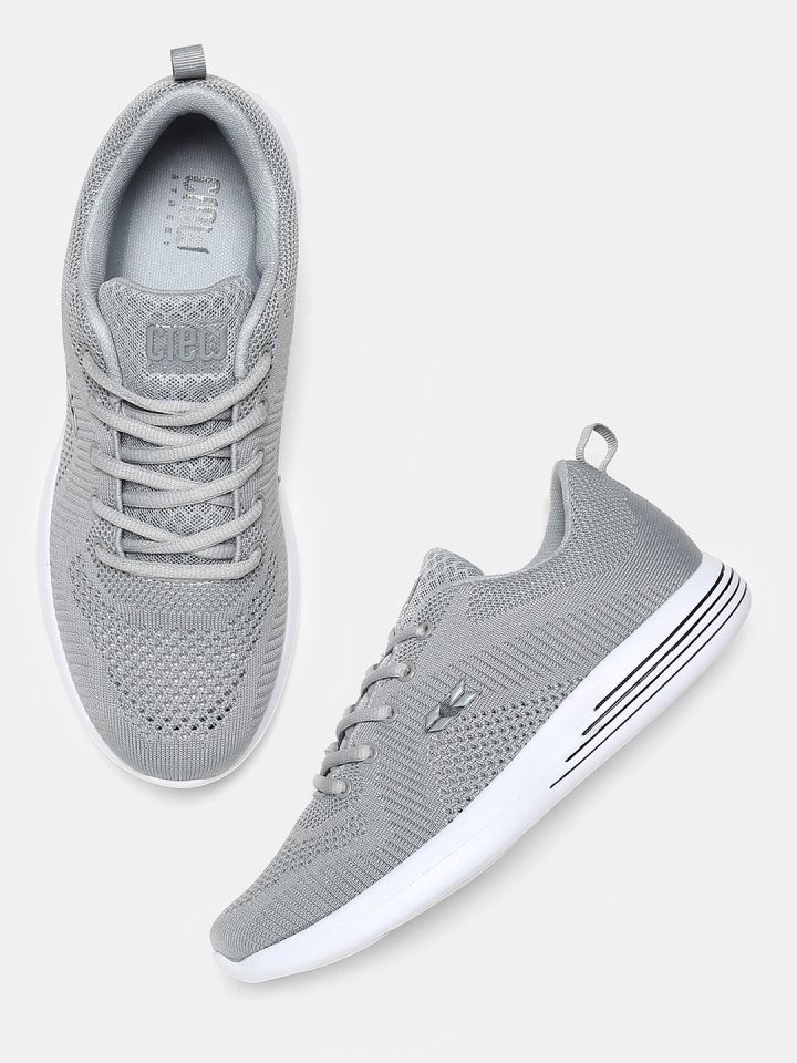 Crew STREET Men Grey Running Shoes