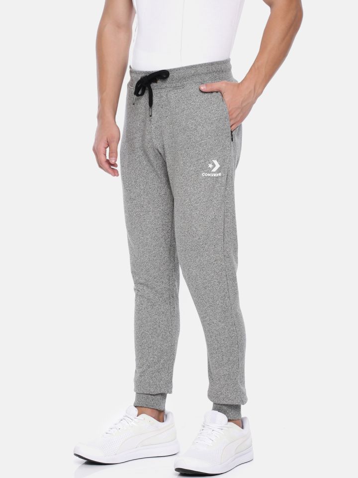 Mens grey 2024 converse joggers