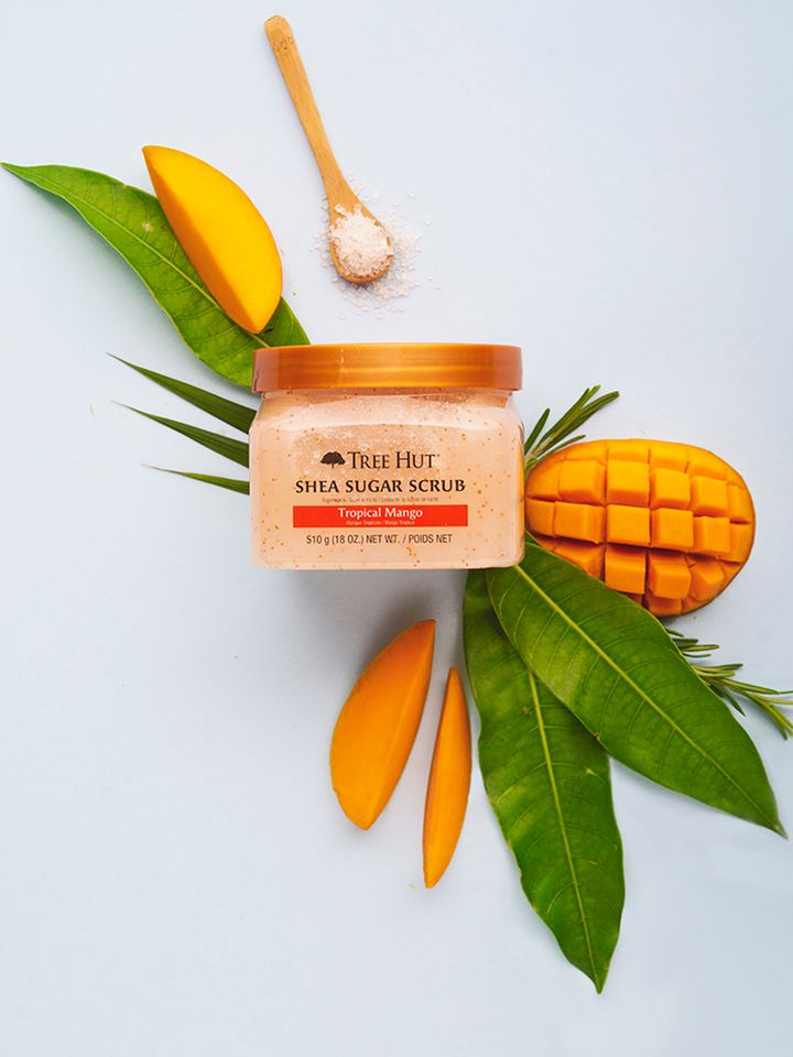 Buy Tree Hut Tropical Mango Shea Sugar Scrub Body Wash And Scrub For Unisex 7993295 Myntra