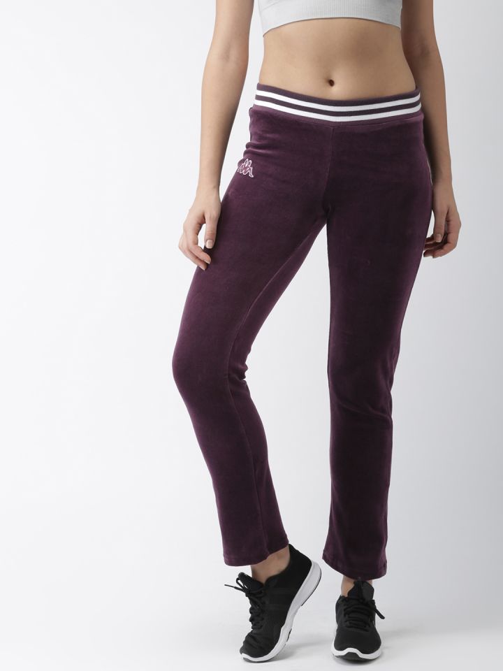 Kappa hotsell burgundy joggers