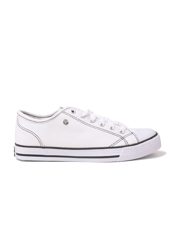 Buy Dunlop Women White Training Or Gym Shoes Sports Shoes for