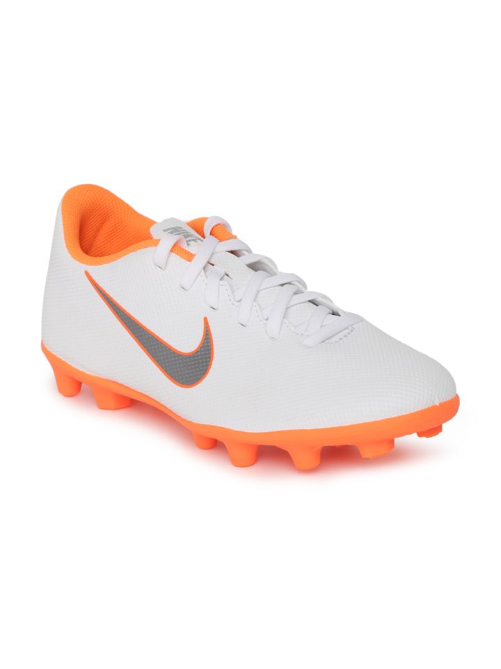 Nike Men Grey Vapor 12 Club MG Multi Ground Football Shoes
