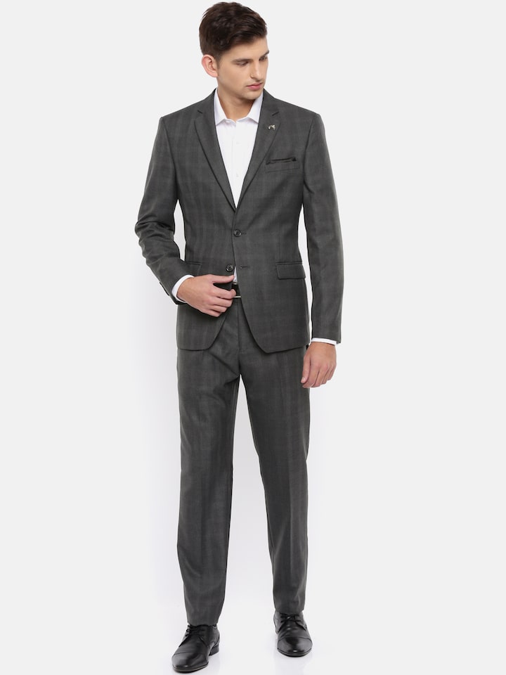 Buy Raymond Black Regular Fit Two Piece Suits for Mens Online @ Tata CLiQ-as247.edu.vn