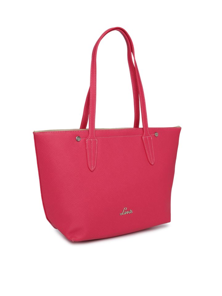 Lavie Red Solid Shoulder Bag