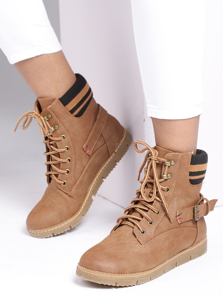 Buy Mast \u0026 Harbour Women Brown Solid 