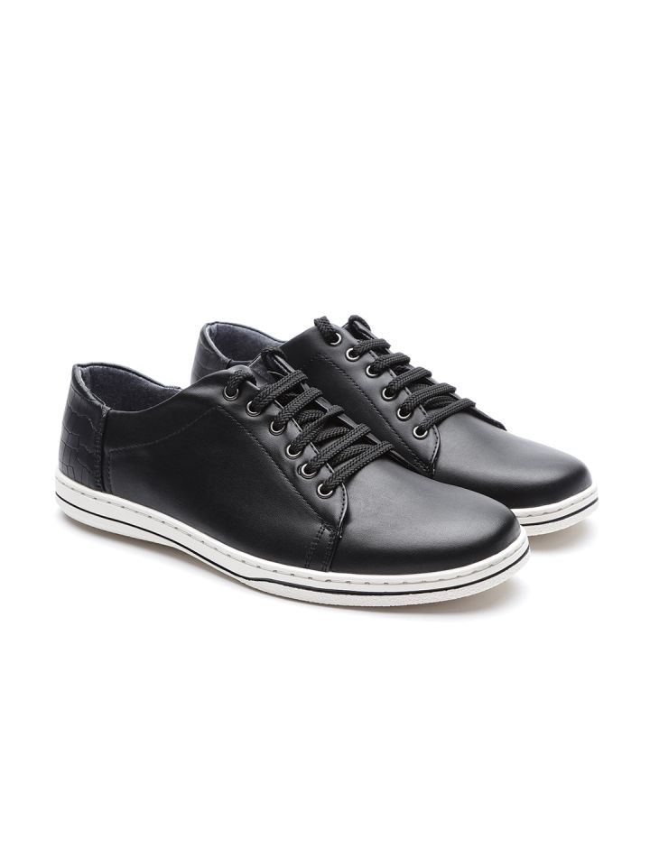 Buy Carlton London Men Black Sneakers Casual Shoes for Men