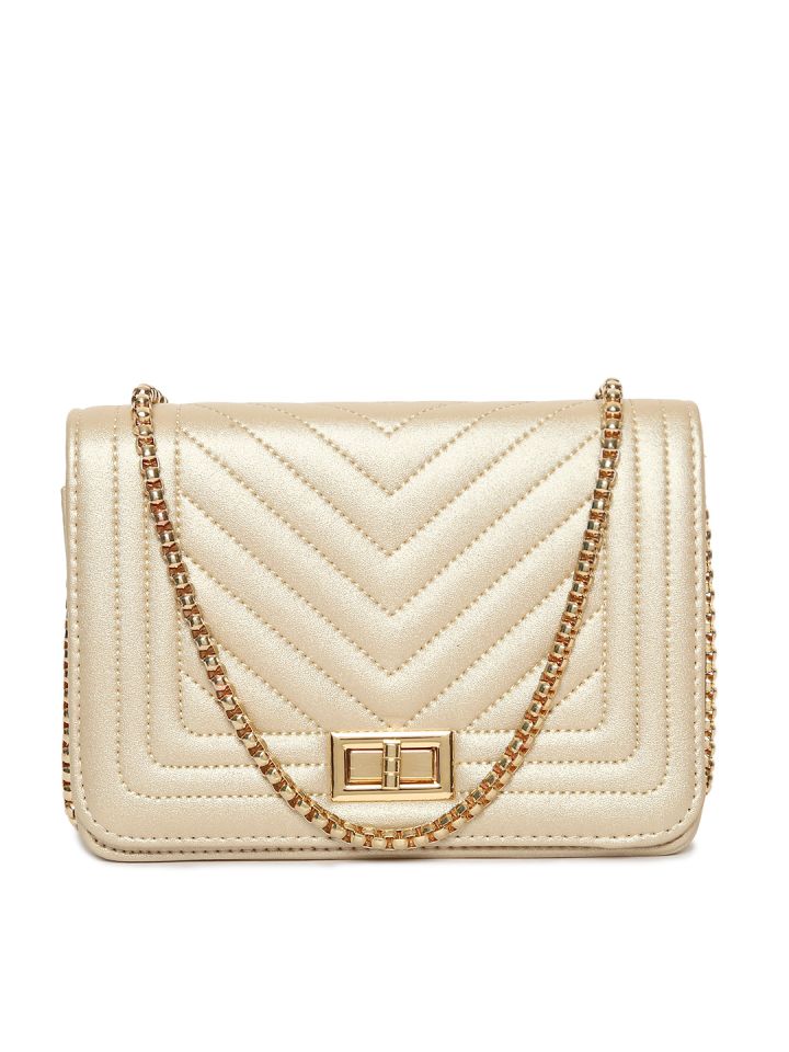 gold sling bag