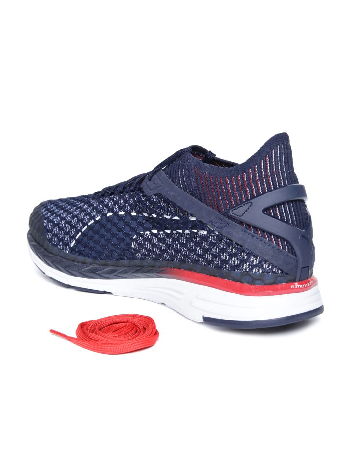 Buy Puma Men Navy Blue Speed Ignite Netfit 2 Running Shoes