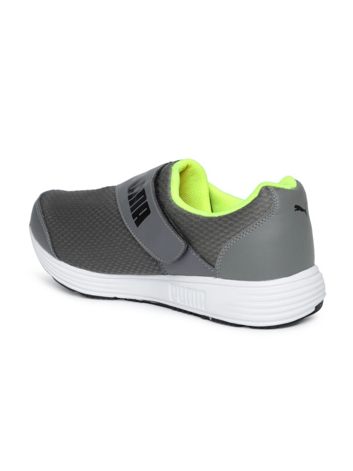 Puma Men Grey Reef Slip On Running Shoes