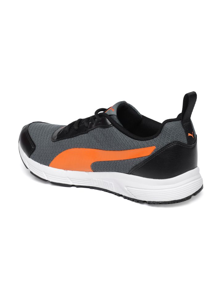 Orange and 2025 grey pumas