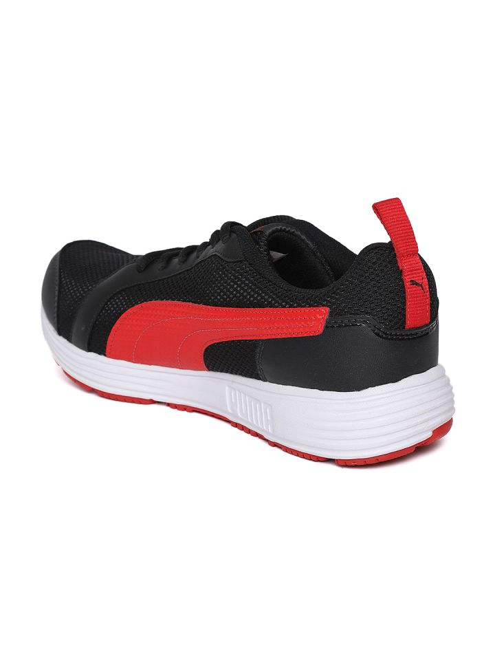 Buy Puma Men Black Red Rambo IDP Running Shoes Sports Shoes