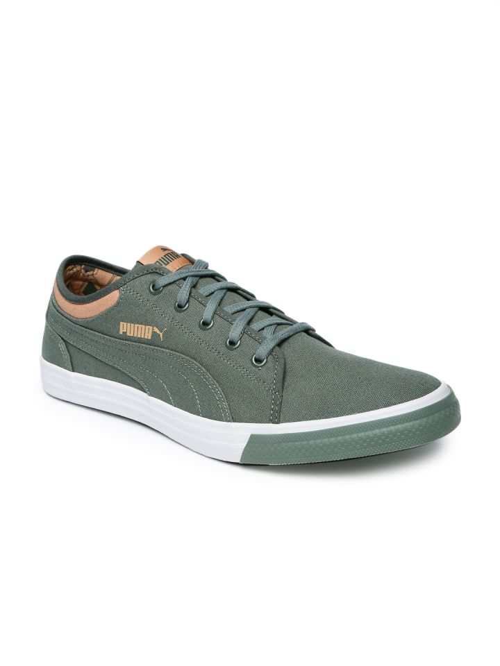 Puma Unisex Yale Gum 2 IDP Olive Green Sneakers