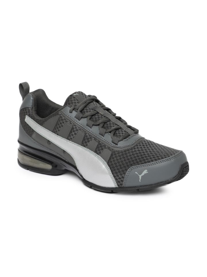 Buy Puma Unisex Grey Solid Leader VT Sneakers Casual Shoes for