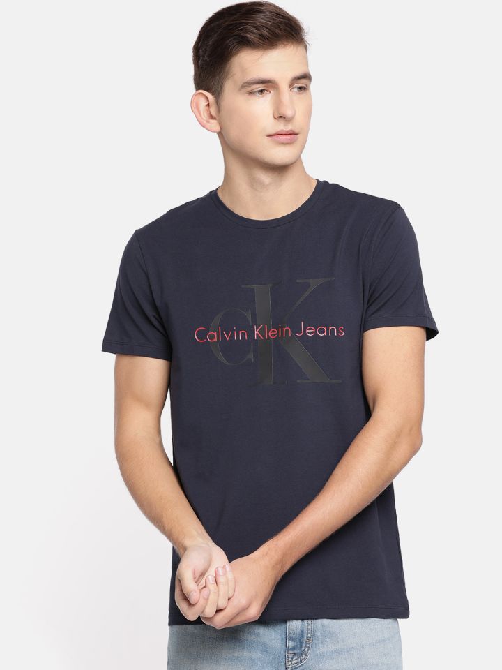 Calvin klein 2025 navy t shirt