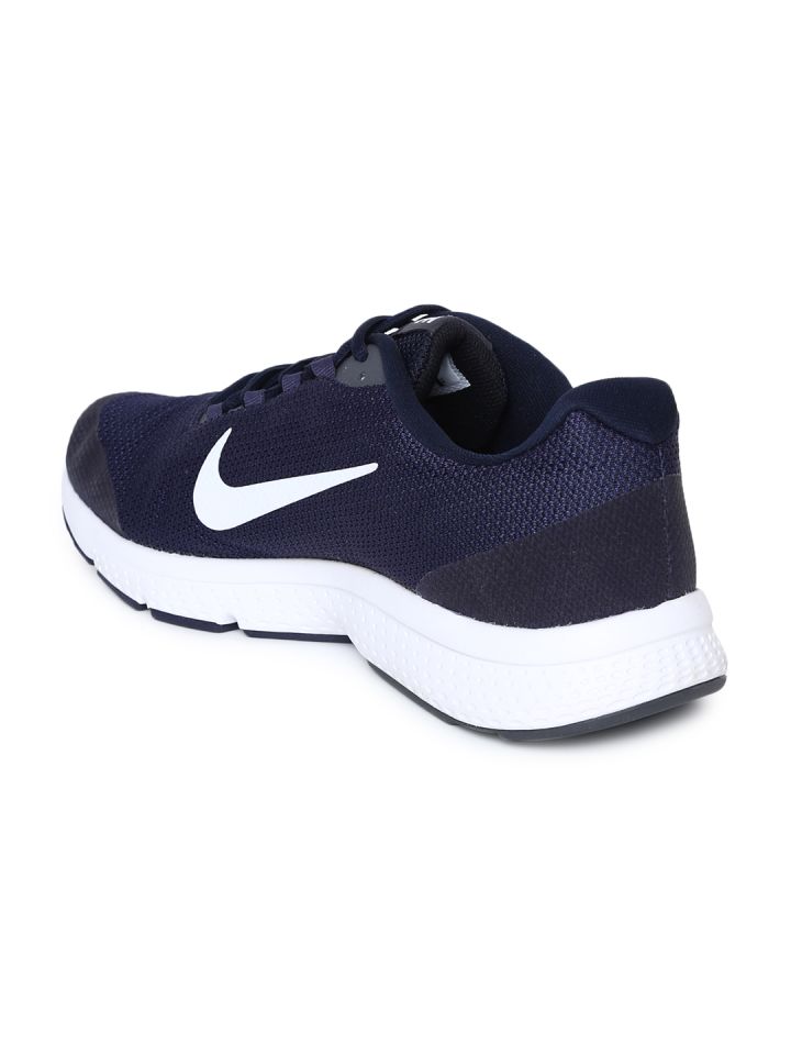 nike men's navy blue running shoes