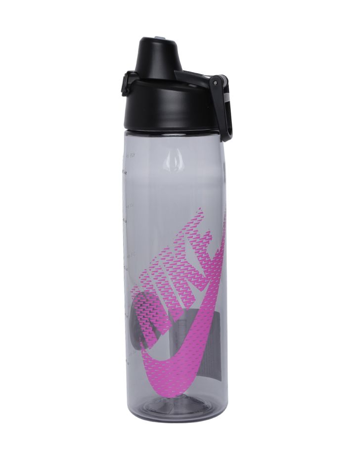 Nike Clear Core Hydro Flow Graphic Swoosh 709ml Water Bottle, Grey Reviews  2024