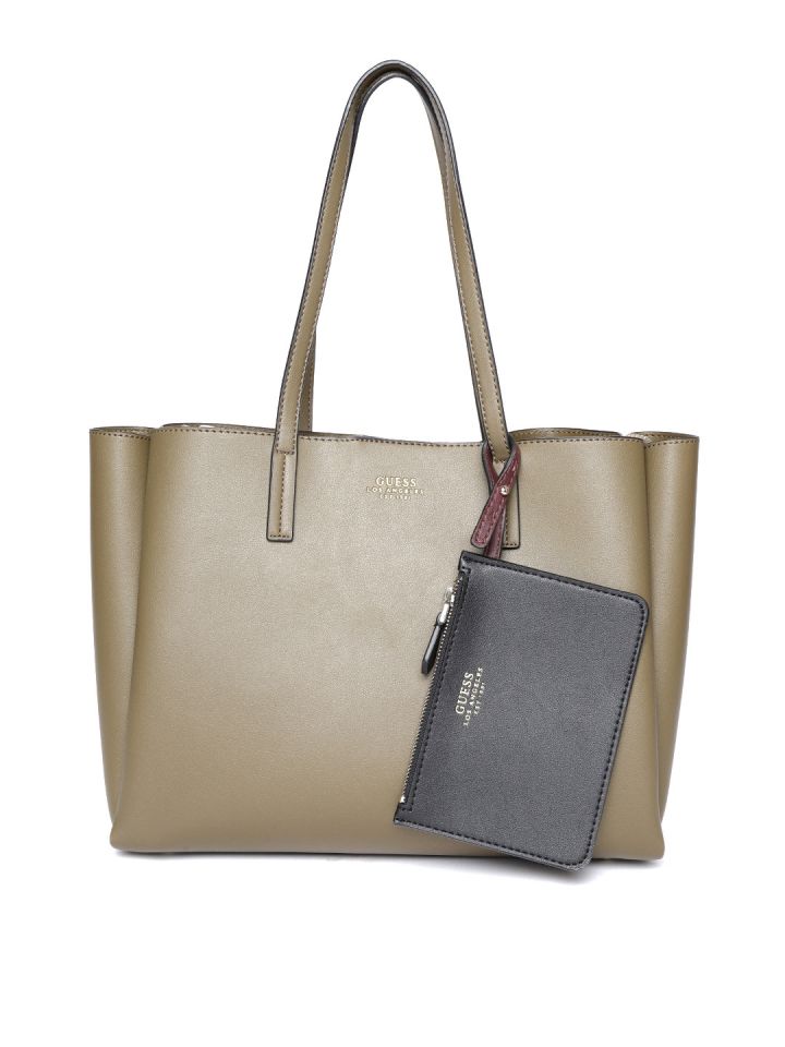guess olive green bag