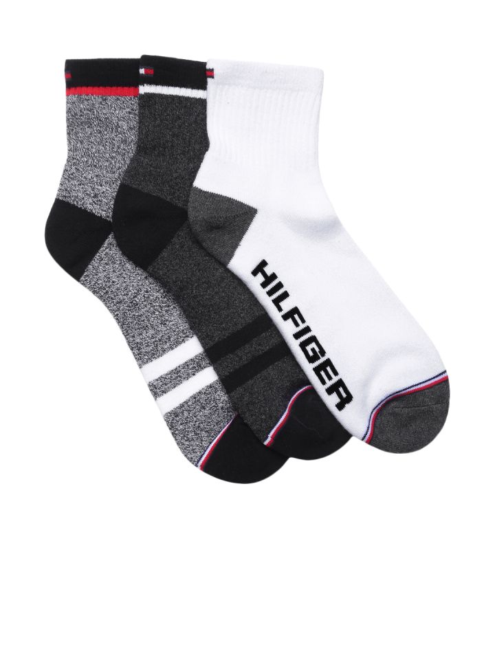 Tommy Hilfiger Men Pack Of 3 Ankle Length Socks