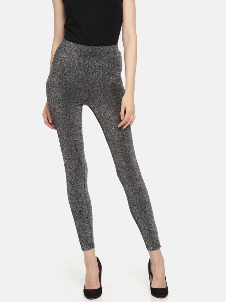 Silver leggings shop forever 21