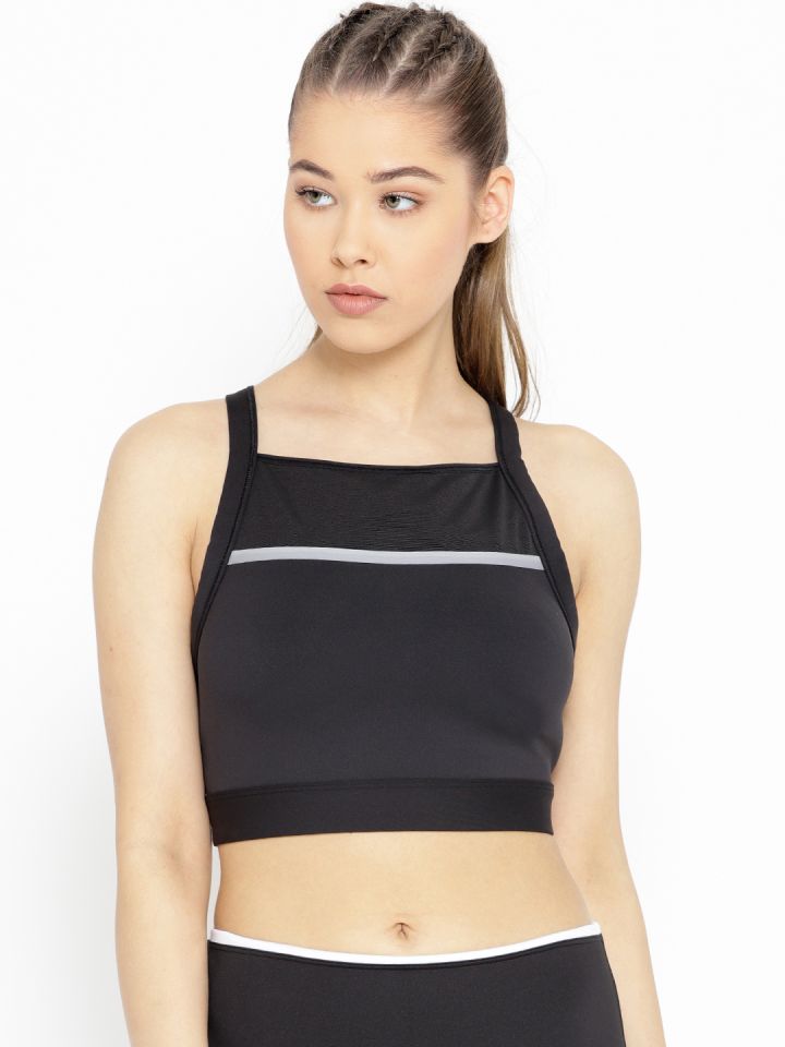 puma high neck sports bra