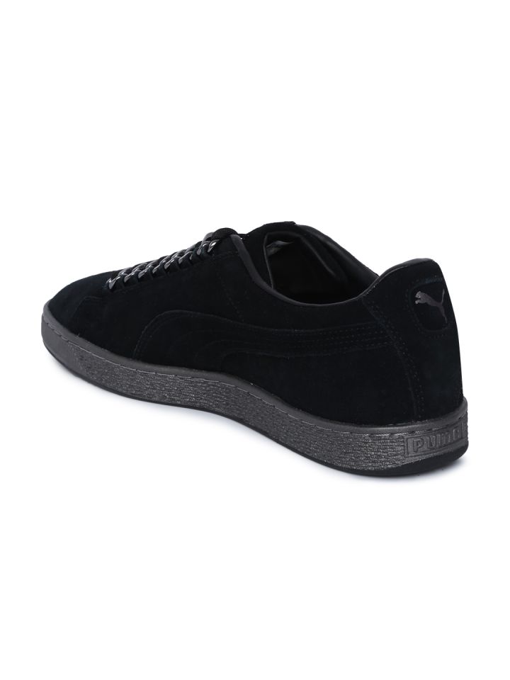 Buy Puma Unisex Black Suede Classic X Chain Sneakers Casual