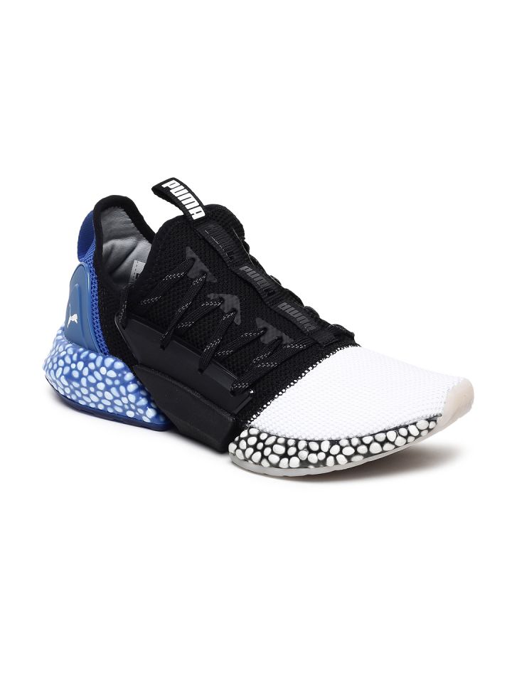 Puma Men White Hybrid Rocket Running Shoes