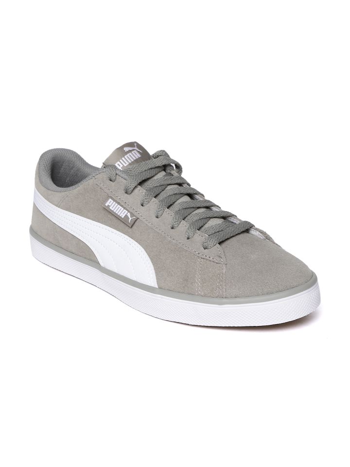 Puma Unisex Grey Urban Plus SD Suede Casual Shoes