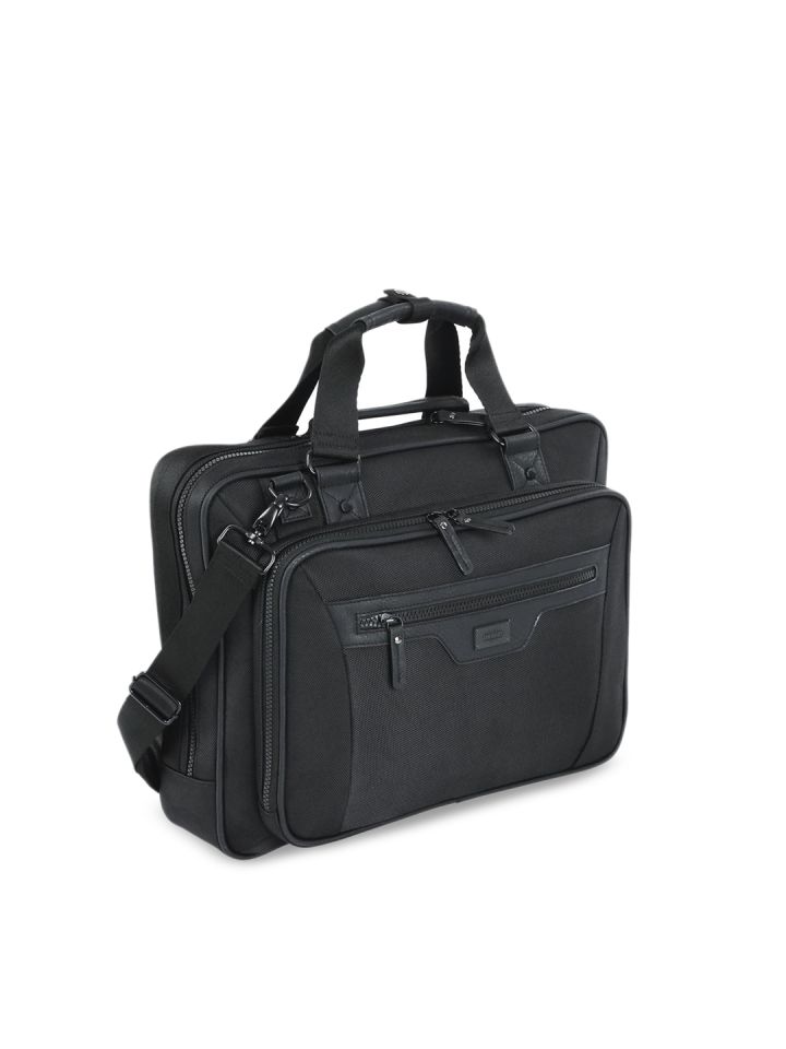 Buy Firetrap Black Solid Laptop Bag Laptop Bag for Unisex